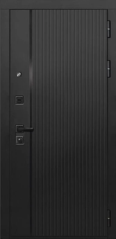 Входная дверь ДвериПРО L-45 фл-608 винорит white DPRO200345 внешняя сторона