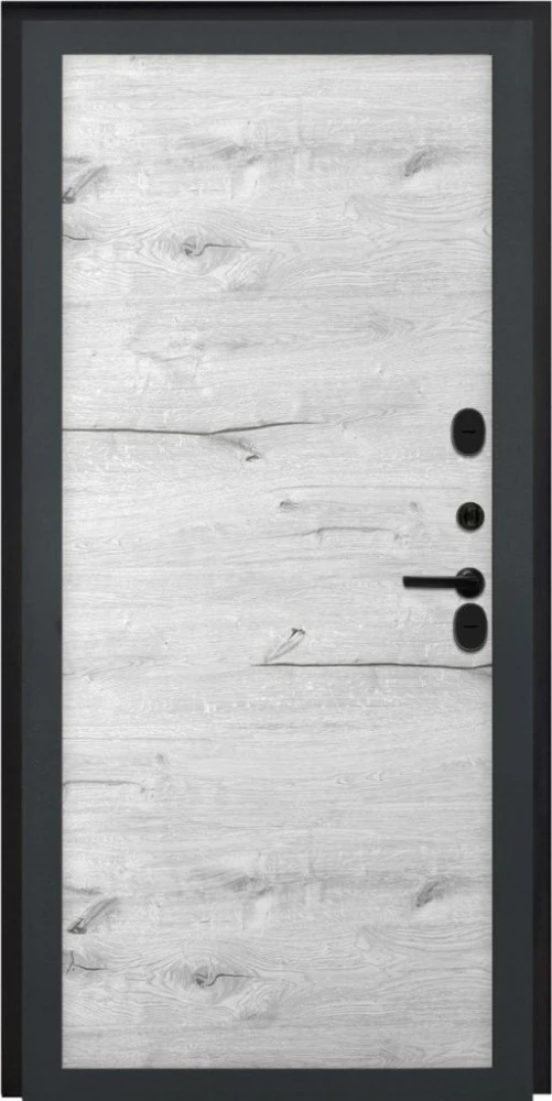 Входная дверь ДвериПРО Модель L-49 Без фрезеровки Дуб арктик горизонт DPRO198248 внутренняя сторона