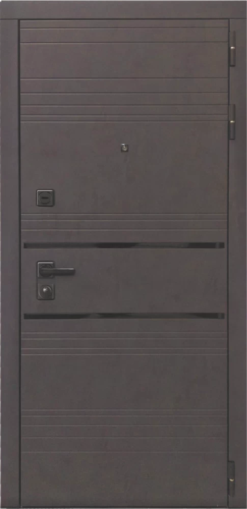 Входная дверь ДвериПРО L-43 Лаура (16мм, анегри 74) DPRO195971 внешняя сторона