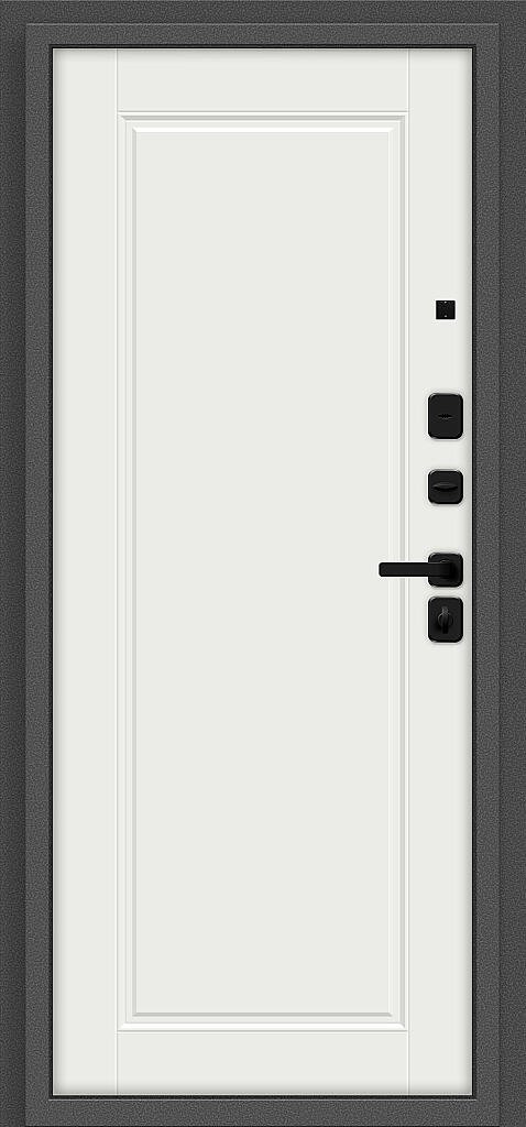 Фото Входная дверь Optim Z-3 Графит/Белый BR6181 внутренняя сторона